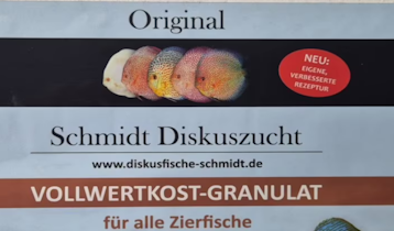Neues Gebinde für das Trockenfutter (Granulat oder Flocken)
