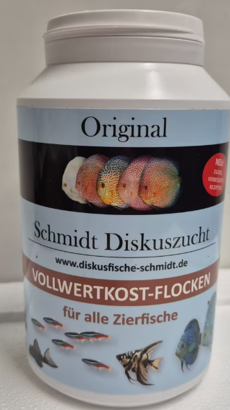 Neues Gebinde für das Trockenfutter (Granulat oder Flocken)